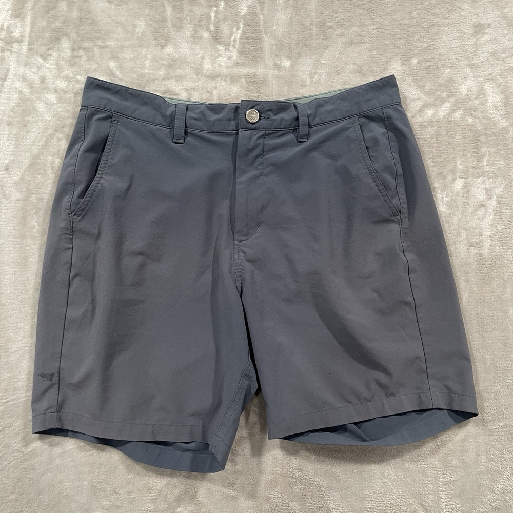 Free Fly Shorts Mens 34 Gray Golf Performance Stretch Casual Outdoors - Picture 1 of 7